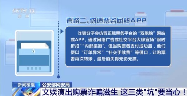 文商期货配资 文娱演出购票诈骗滋生 这三类“坑”要当心